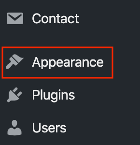 Appearance(外观)设置