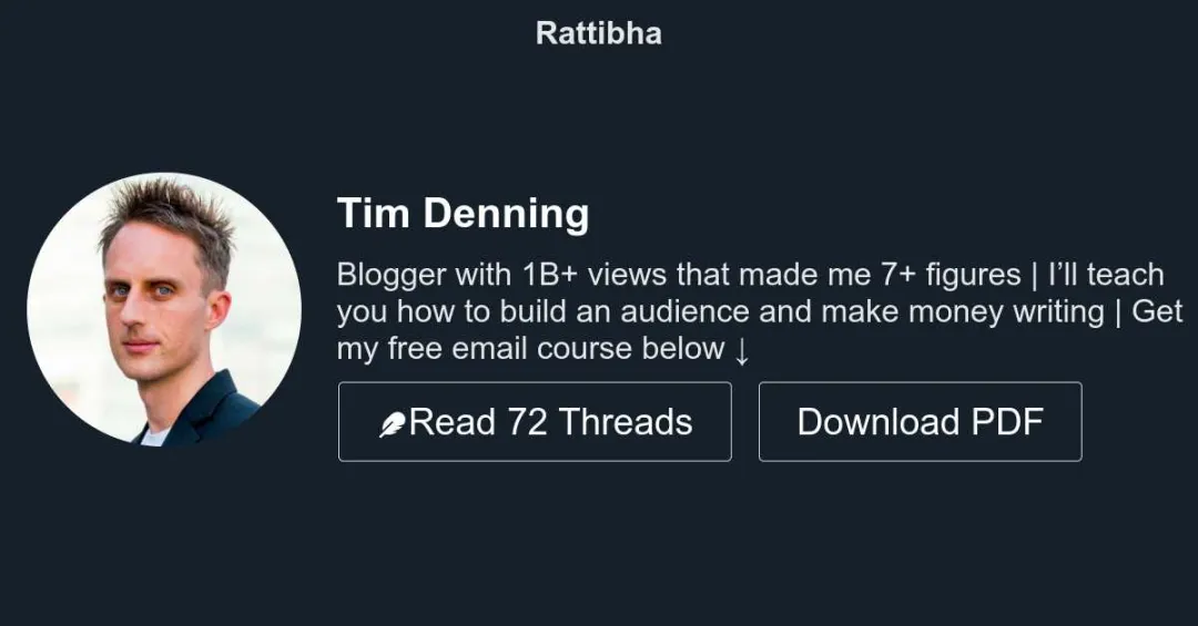 Tim Denning 的 60 分钟一人公司指南