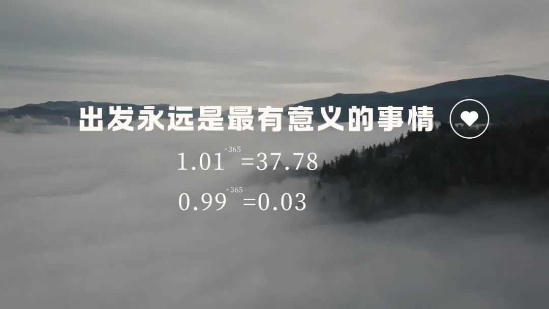 用一年时间彻底改变自己