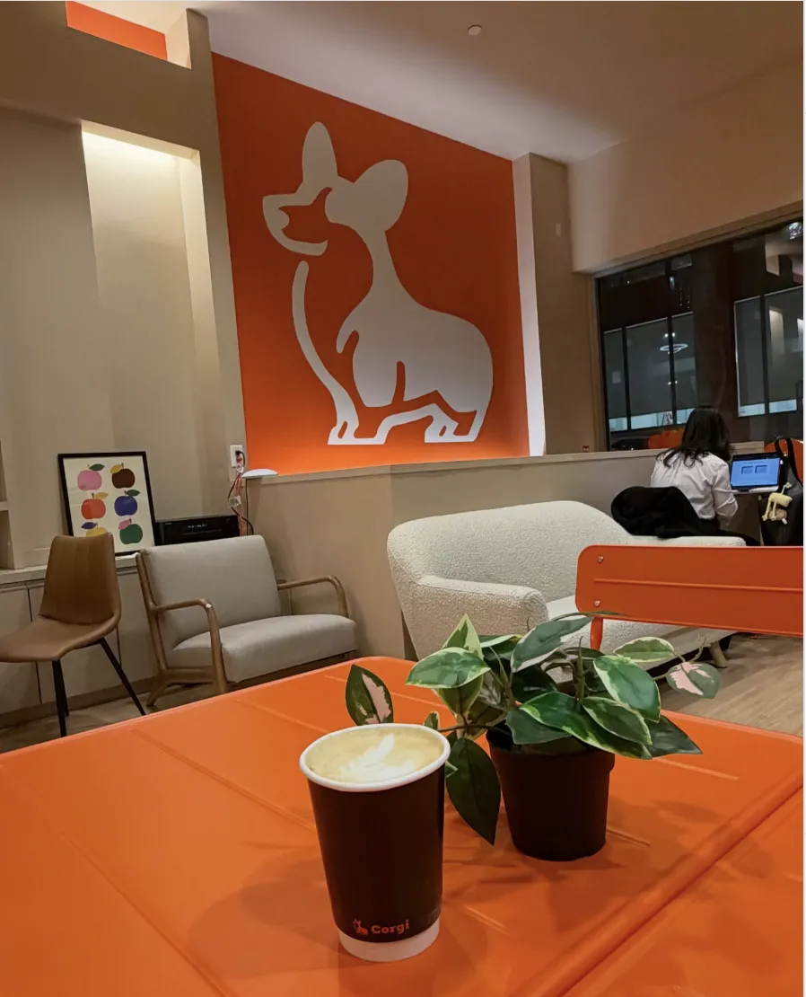 24小时营业的Corgi Cafe