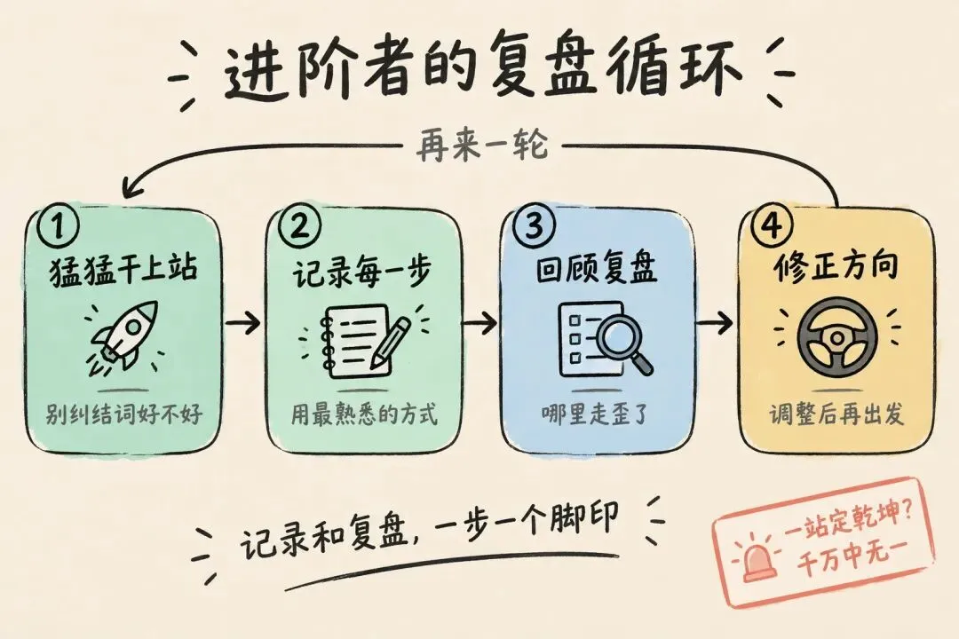 记录与复盘的过程